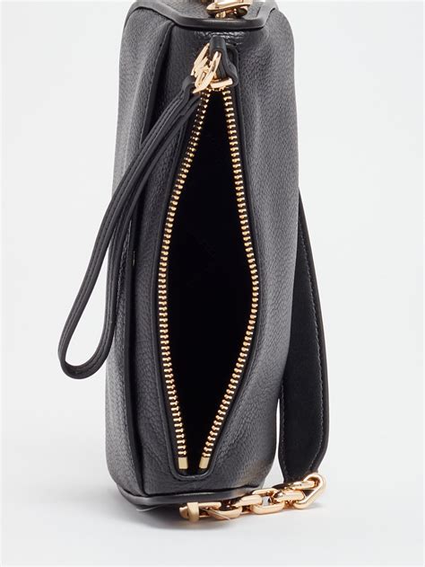 sac en bandouliere michael kors noir chaine dorée|Sacs de créateur .